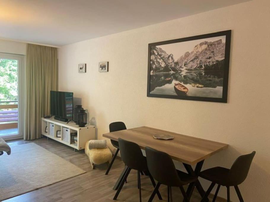 Grand Studio Au Centre De Crans Exteriér fotografie
